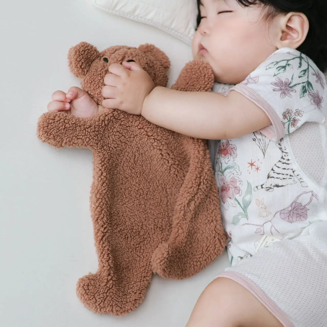 Baby Soothing Doll for Newborn Accessories Photography Props Cute Bear Baby Sleeping Doll Baby Care Soft Plush Dolls